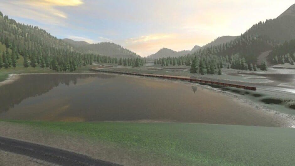 Скриншот 3 из Trainz Railroad Simulator 2022: Canadian Rocky Mountains Baker Crk to West of Calgary