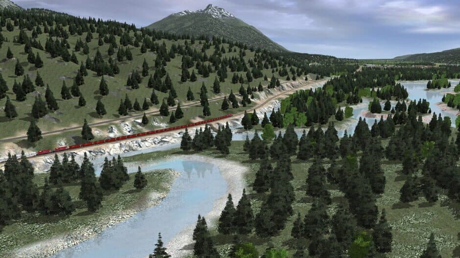 Скриншот 5 из Trainz Railroad Simulator 2022: Route - Canadian Rocky Mountains: Columbia River Basin