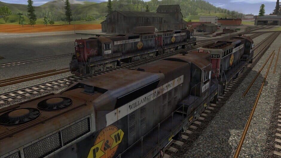 Скриншот 3 из Trainz Railroad Simulator 2022: Willamette & Pacific SD7 #1501