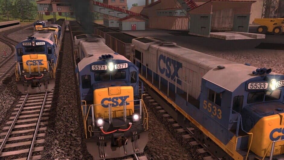 Скриншот 4 из Trainz Railroad Simulator 2022: CSX Transportation GE B30-7