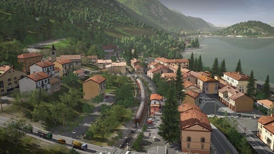 Скриншот 2 из Trainz Railroad Simulator 2022: Sebino Lake, Italy