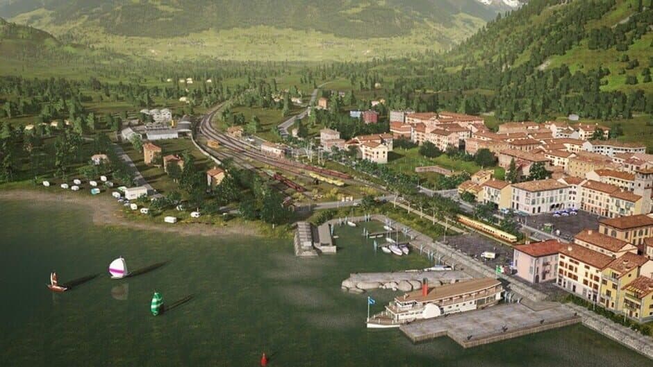Скриншот 4 из Trainz Railroad Simulator 2022: Sebino Lake, Italy