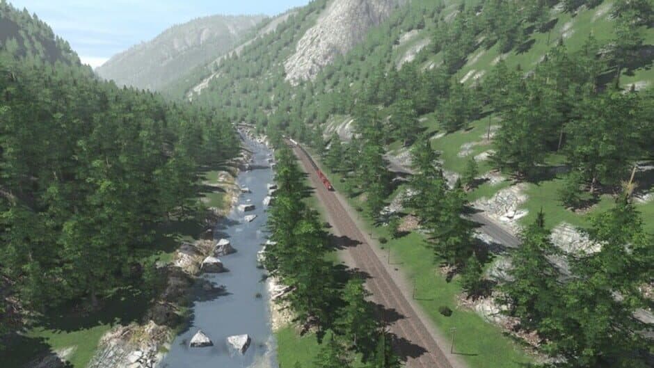 Скриншот 3 из Trainz Railroad Simulator 2022: Canadian Rocky Mountains Viktor Lake to Ross Peak and Glacier
