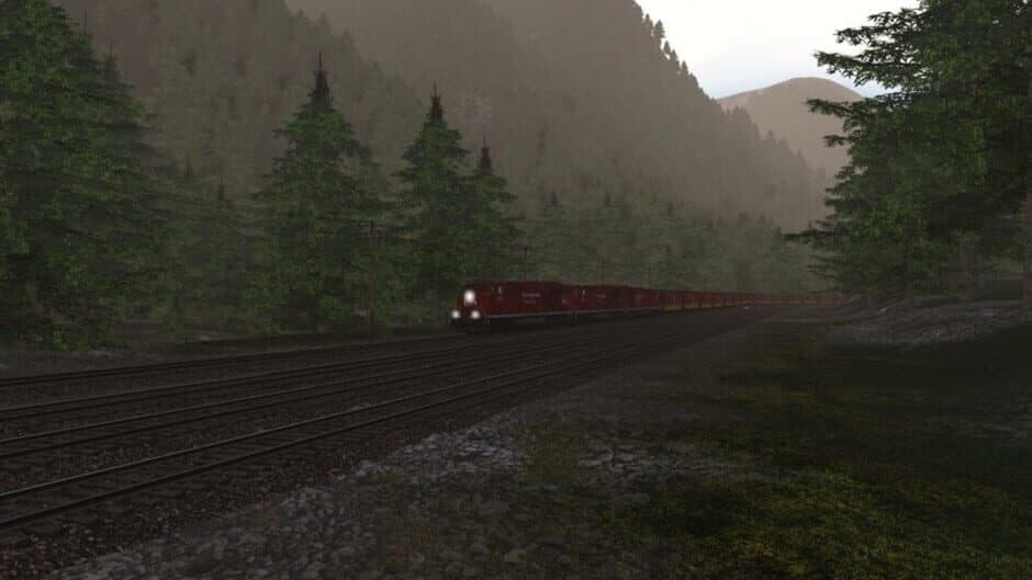Скриншот 9 из Trainz Railroad Simulator 2022: Canadian Rocky Mountains Viktor Lake to Ross Peak and Glacier
