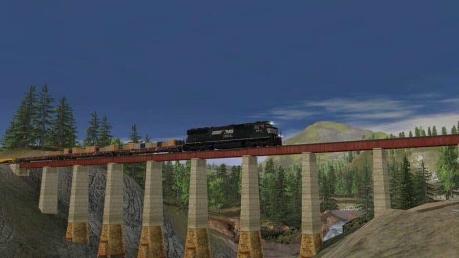 Скриншот 3 из Trainz Railroad Simulator 2022: NS SD60E - Horsehead Locomotive