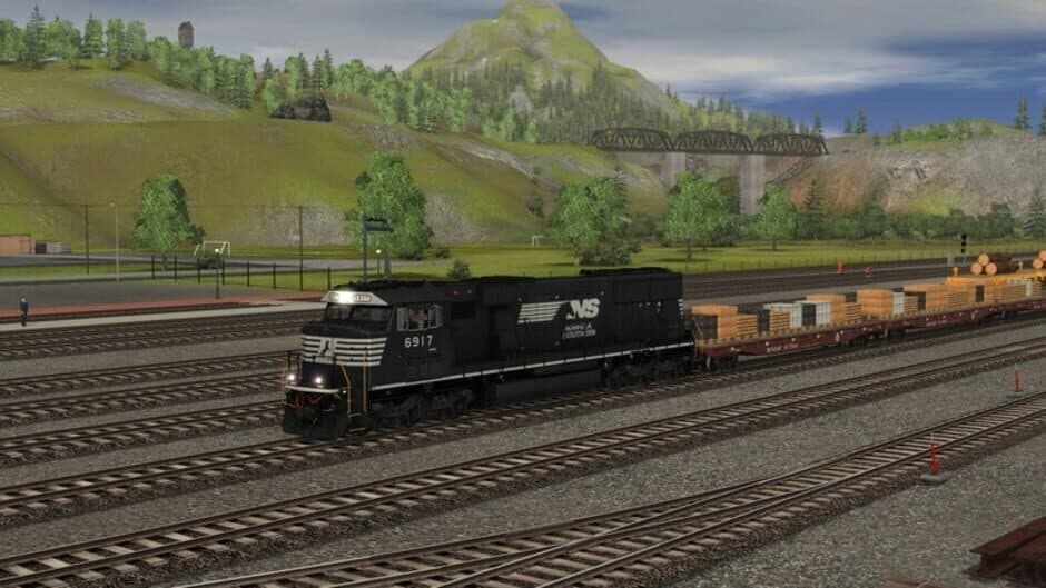 Скриншот 1 из Trainz Railroad Simulator 2022: NS SD60E - Horsehead Locomotive