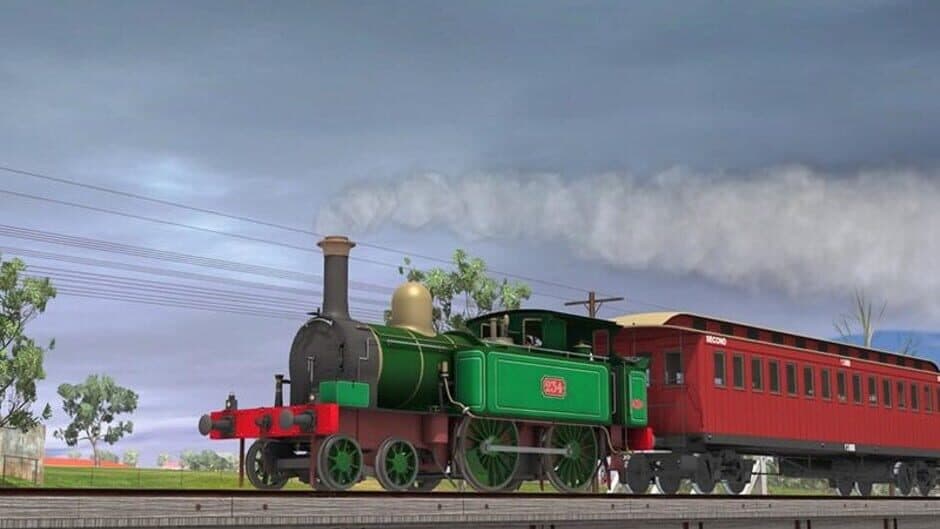 Скриншот 1 из Trainz Railroad Simulator 2022: VR M Class 4-4-0 - Early 2 Tone Green