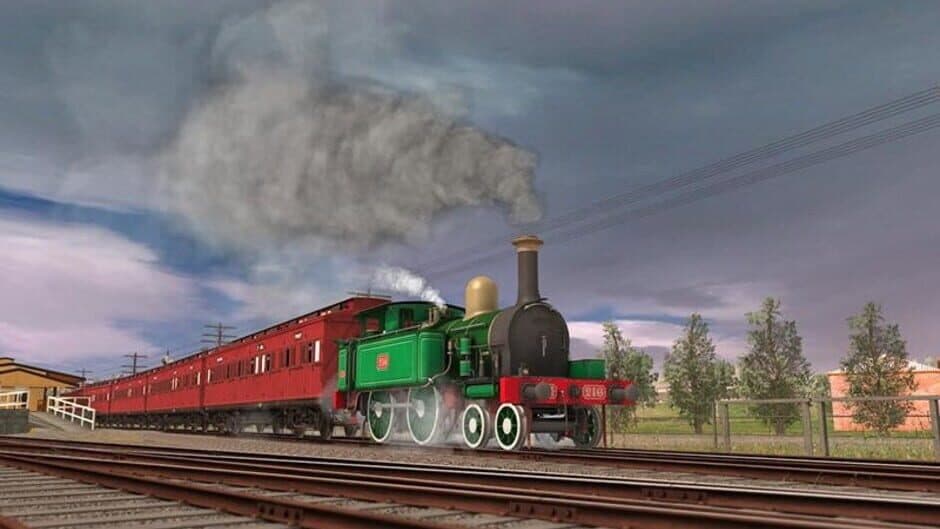 Скриншот 2 из Trainz Railroad Simulator 2022: VR M Class 4-4-0 - Early 2 Tone Green