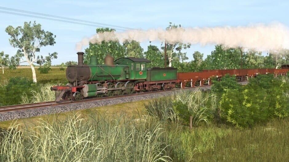 Скриншот 4 из Trainz Railroad Simulator 2022: Victorian Railways V Class 2 Tone Green