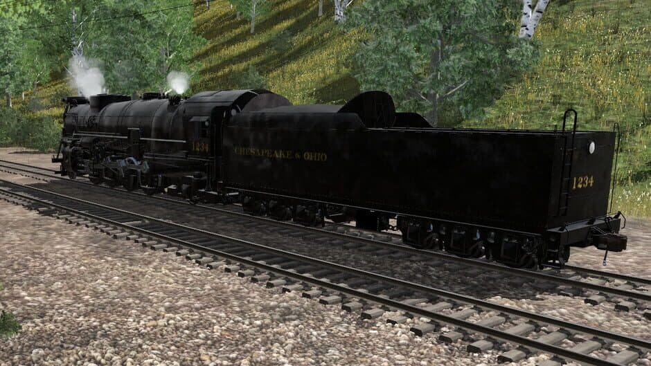 Скриншот 4 из Trainz Railroad Simulator 2022: Chesapeake & Ohio K3-K3a 2-8-2