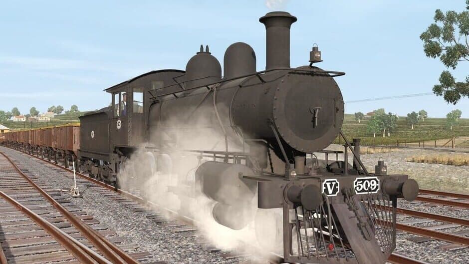 Скриншот 8 из Trainz Railroad Simulator 2022: Victorian Railways V class FL Black
