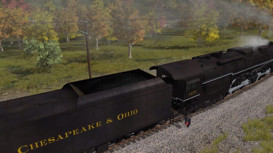 Скриншот 10 из Trainz Railroad Simulator 2022: C&O 2-6-6-6 H8 - New River Mining Coal Run