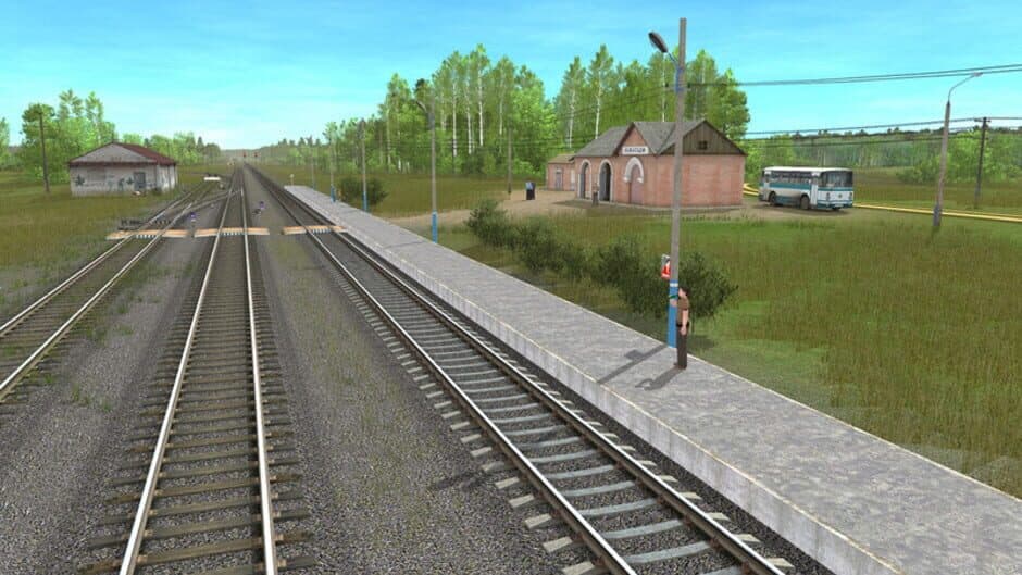 Скриншот 1 из Trainz Railroad Simulator 2022: Route - Belarusian Woodland
