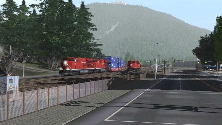 Скриншот 6 из Trainz Plus: Canadian Rocky Mountains Viktor Lake to Ross Peak and Glacier