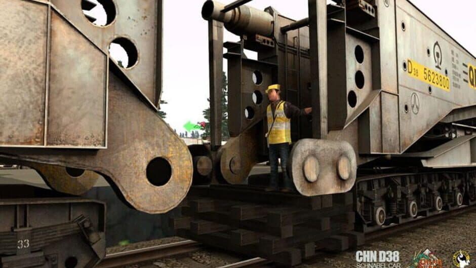 Скриншот 4 из Trainz Plus: China D38 Schnabel Car - Gray