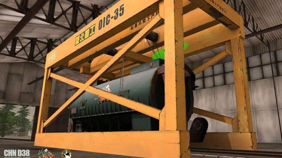 Скриншот 3 из Trainz Plus: China D38 Schnabel Car - Gray