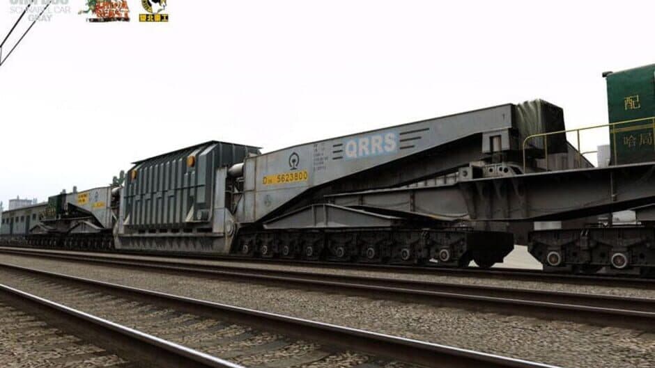 Скриншот 2 из Trainz Plus: China D38 Schnabel Car - Gray