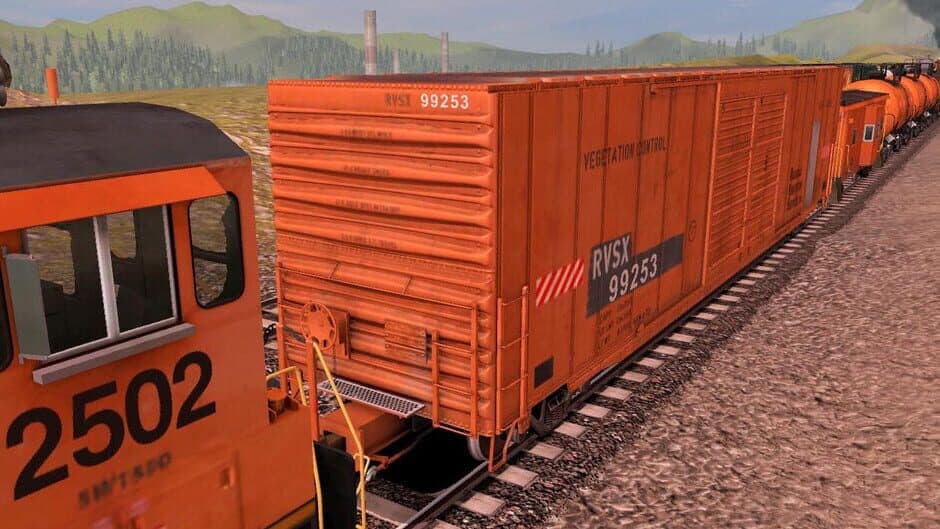 Скриншот 8 из Trainz Plus: RVSX Vegetation Control Train