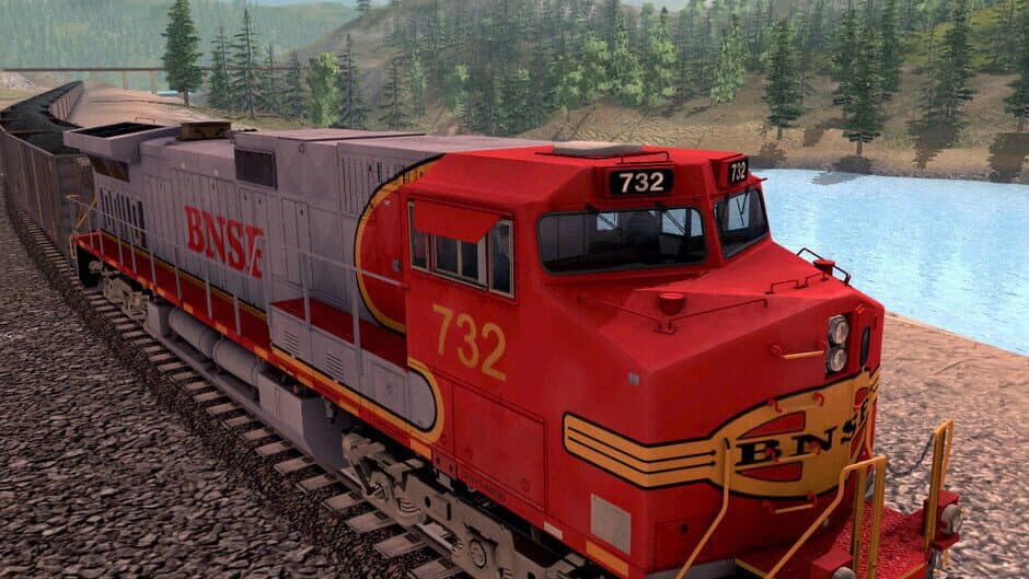 Скриншот 4 из Trainz Plus: BNSF GE Dash-9 44CW Warbonnet