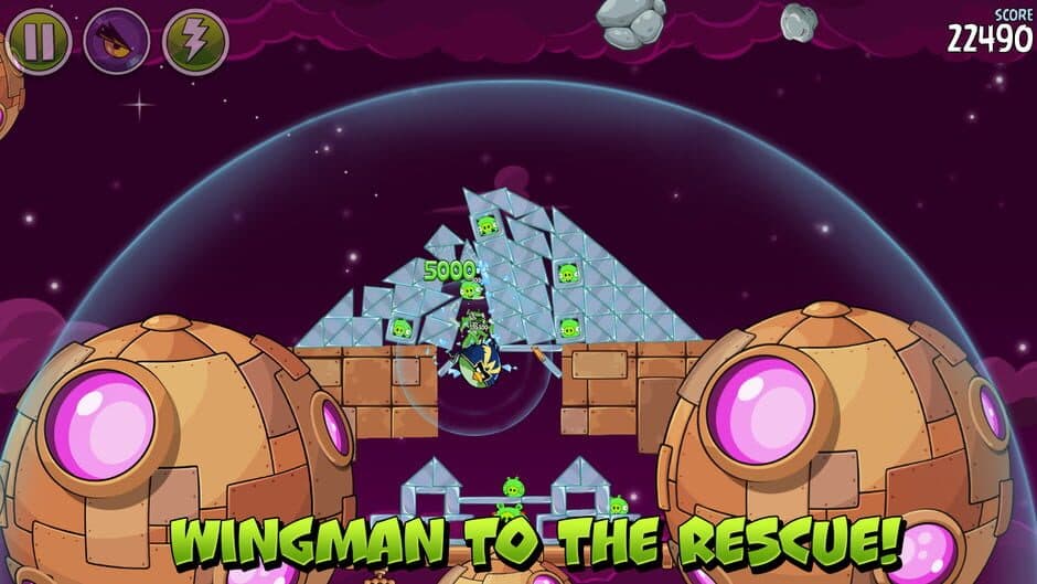 Скриншот 1 из Angry Birds Space HD
