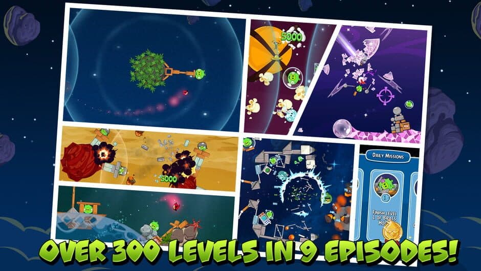 Скриншот 4 из Angry Birds Space HD