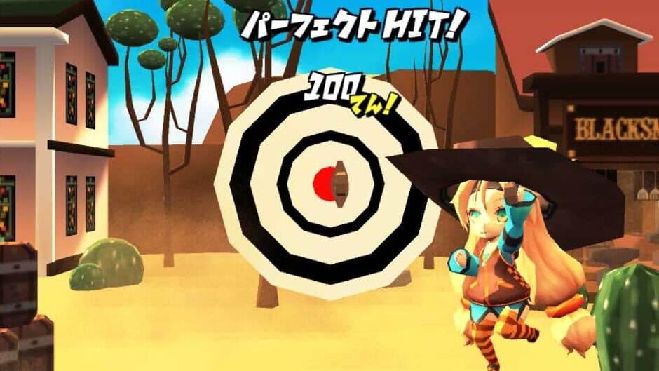 Скриншот 3 из Unity-chan no Knife Nage Master