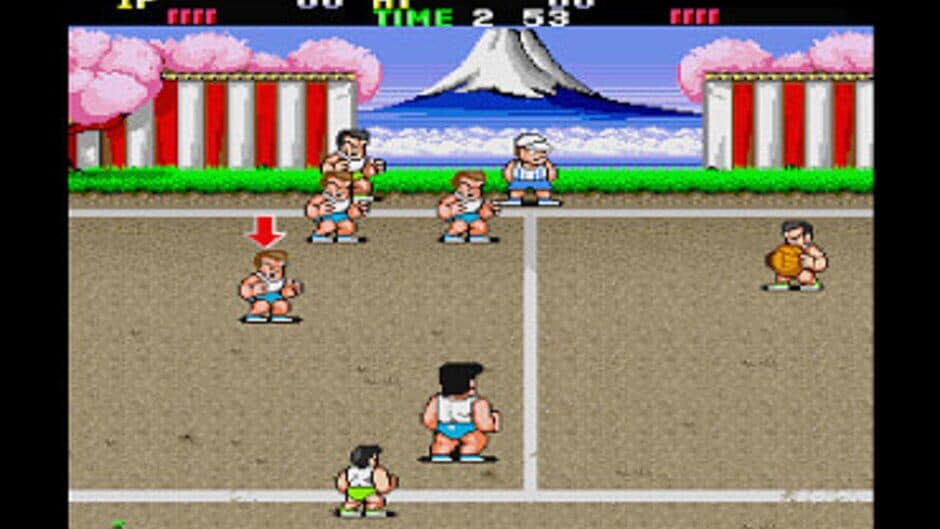 Скриншот 3 из Nekketsu Koukou Dodgeball-bu