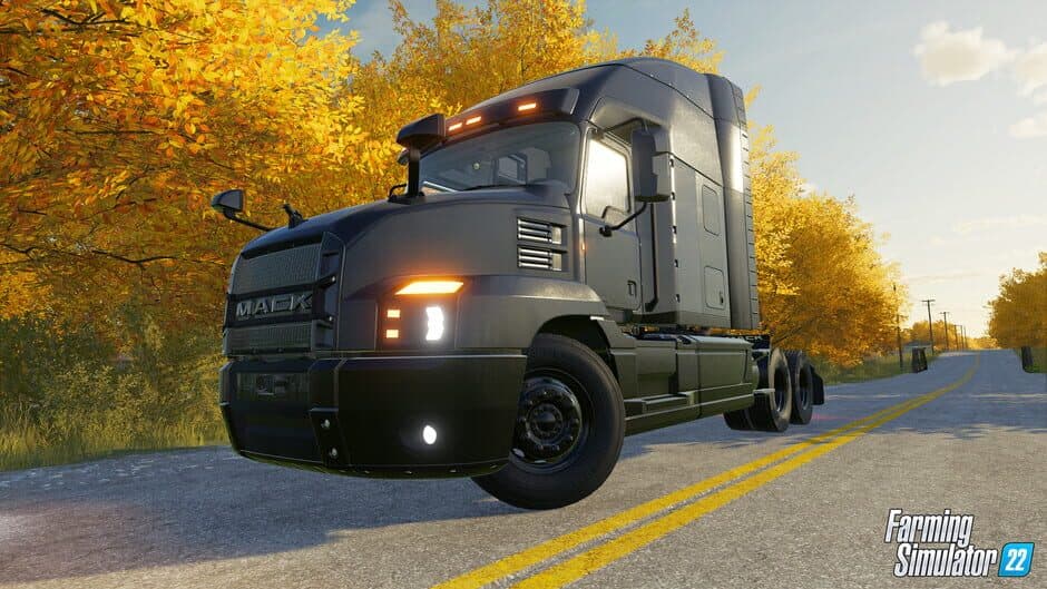 Скриншот 1 из Farming Simulator 22: Mack Trucks - Black Anthem