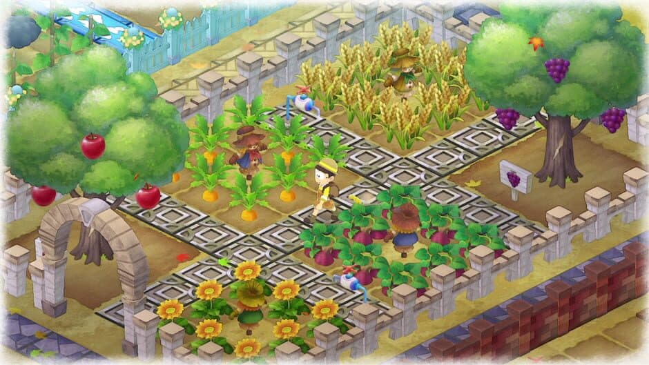 Скриншот 1 из Doraemon Story of Seasons: Friends of the Great Kingdom