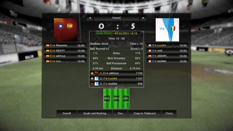 Скриншот 8 из Soccer Online: Ball 3D