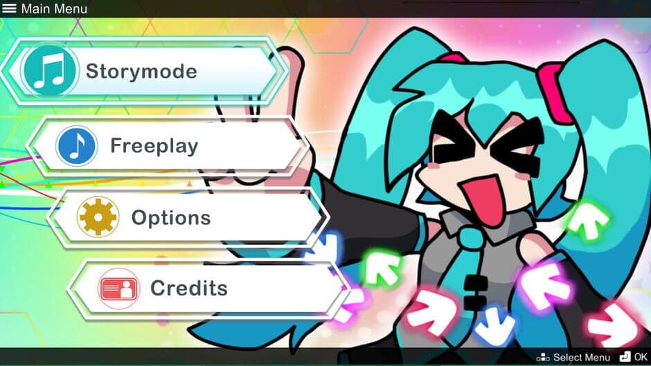 Скриншот 1 из Friday Night Funkin': Miku Full Week