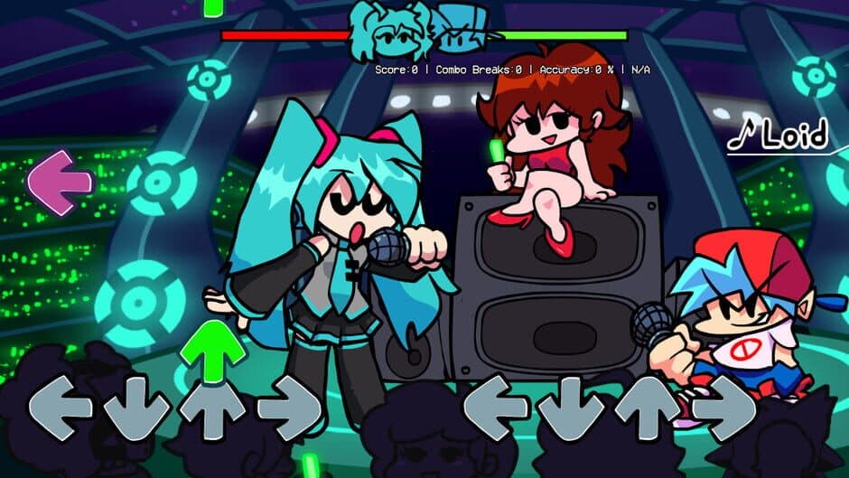 Скриншот 3 из Friday Night Funkin': Miku Full Week