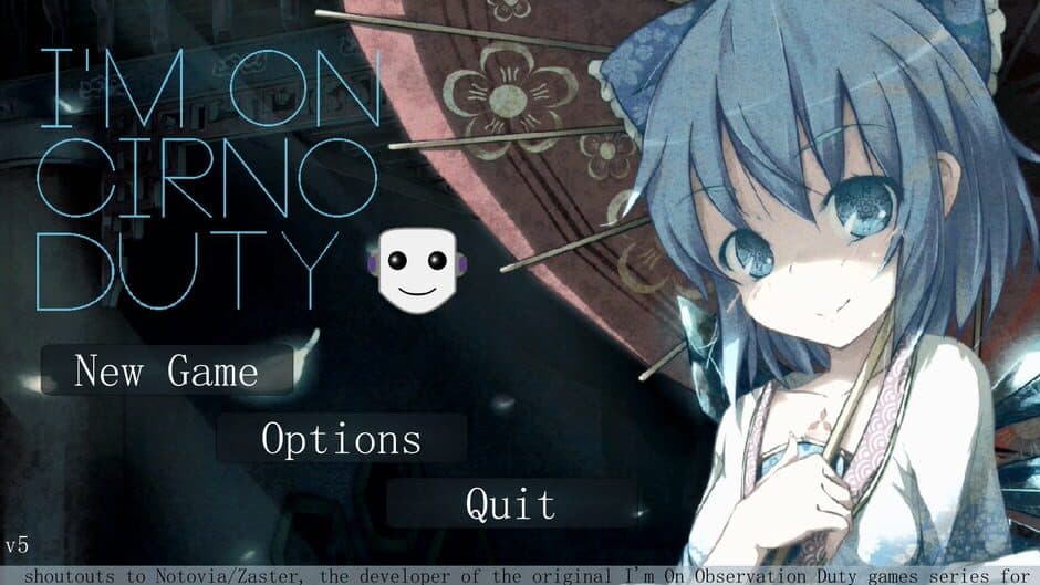Скриншот 2 из I'm on Cirno Duty