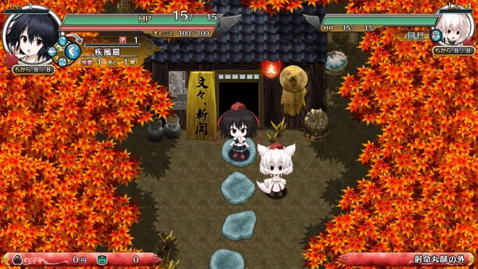 Скриншот 2 из Touhou Genso Wanderer: The Bullet Reporter