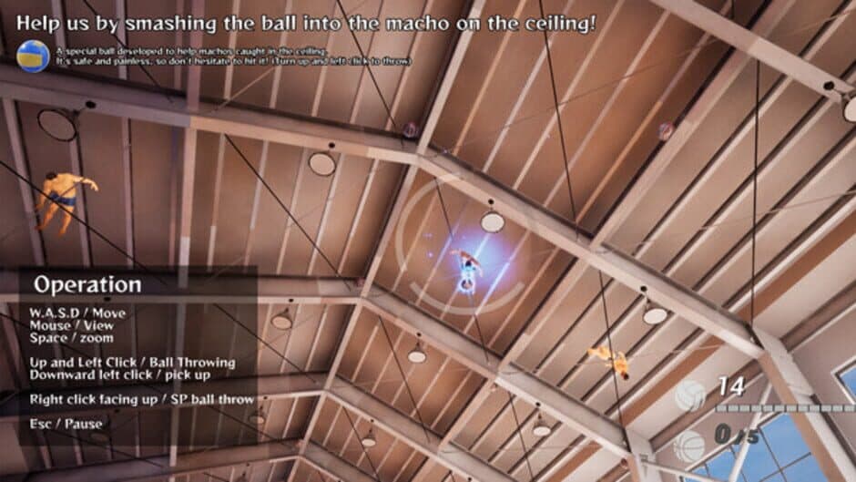Скриншот 2 из A Game That Saves the Muscles Caught in the Ceiling of the Gymnasium