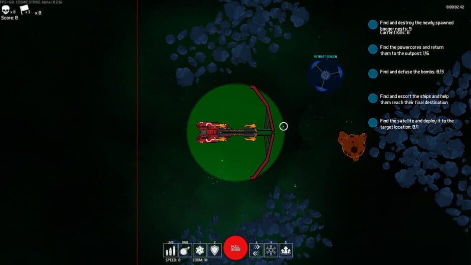 Скриншот 6 из Cosmic Strike: The Last Sub Sector