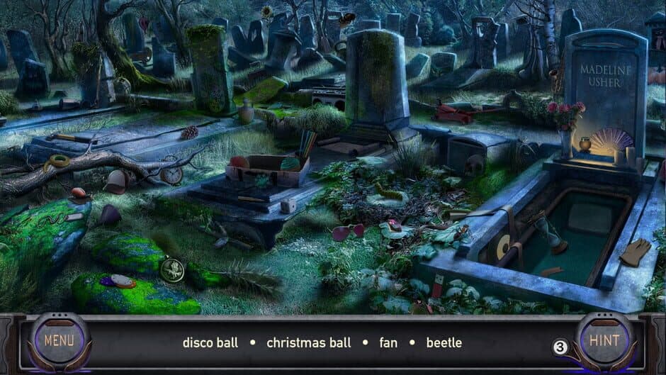 Скриншот 1 из Hidden Objects with Edgar Allan Poe
