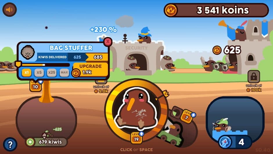 Скриншот 3 из Kiwi Clicker