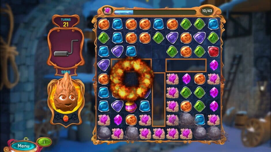 Скриншот 1 из The Snow Fable: Mystery of the Flame
