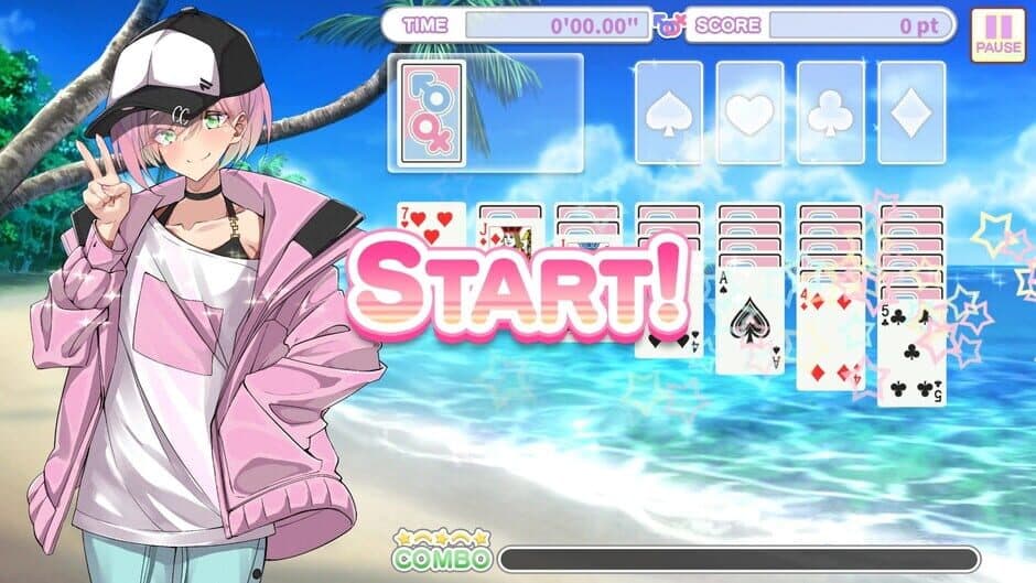 Скриншот 1 из Otoko Cross: Pretty Boys Klondike Solitaire