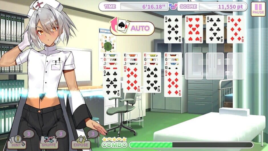 Скриншот 2 из Otoko Cross: Pretty Boys Klondike Solitaire