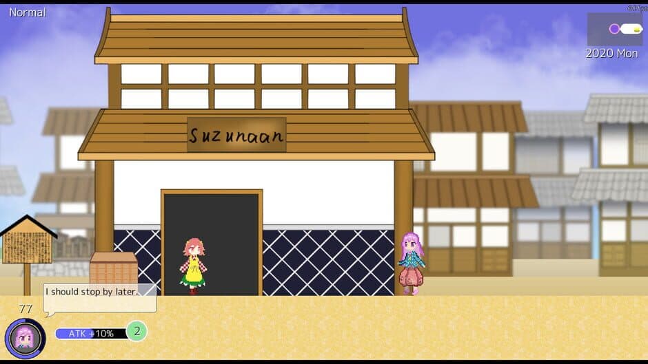 Скриншот 3 из Kokoro's Gensokyo Journey: The Lost Masks