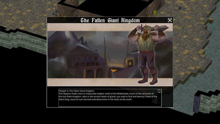 Скриншот 1 из The Accursed Crown of the Giant King: Chapter 4 - The Fallen Giant Kingdom