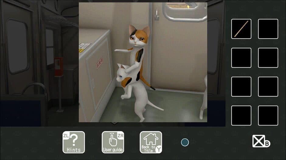 Скриншот 2 из Japanese Neko-sama Escape: The Local Train
