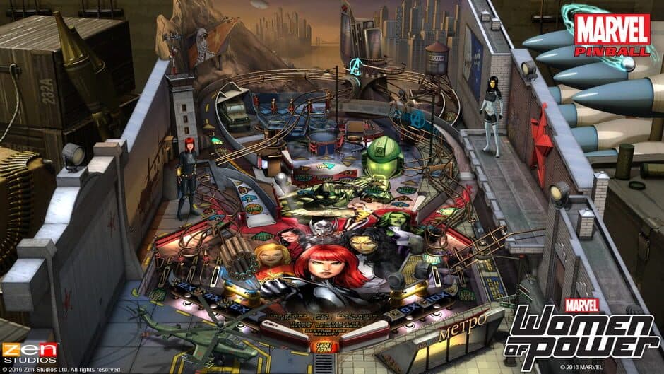 Скриншот 1 из Pinball FX2: Marvel's Women of Power