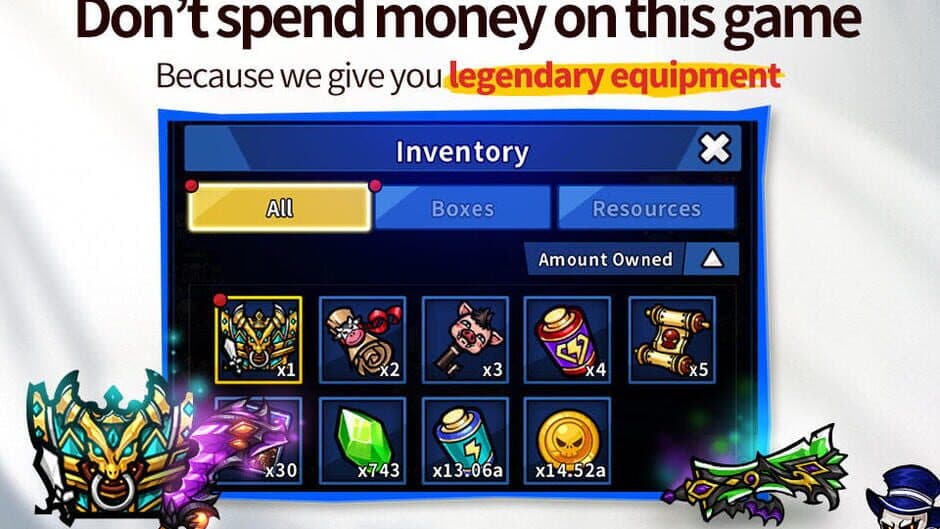 Скриншот 2 из Idle Death Knight