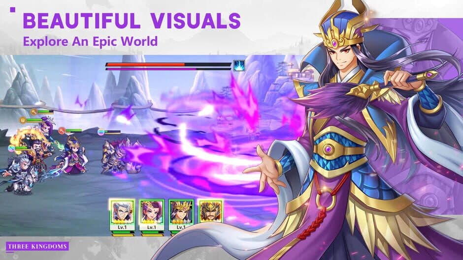 Скриншот 2 из Three Kingdoms: Hero Wars
