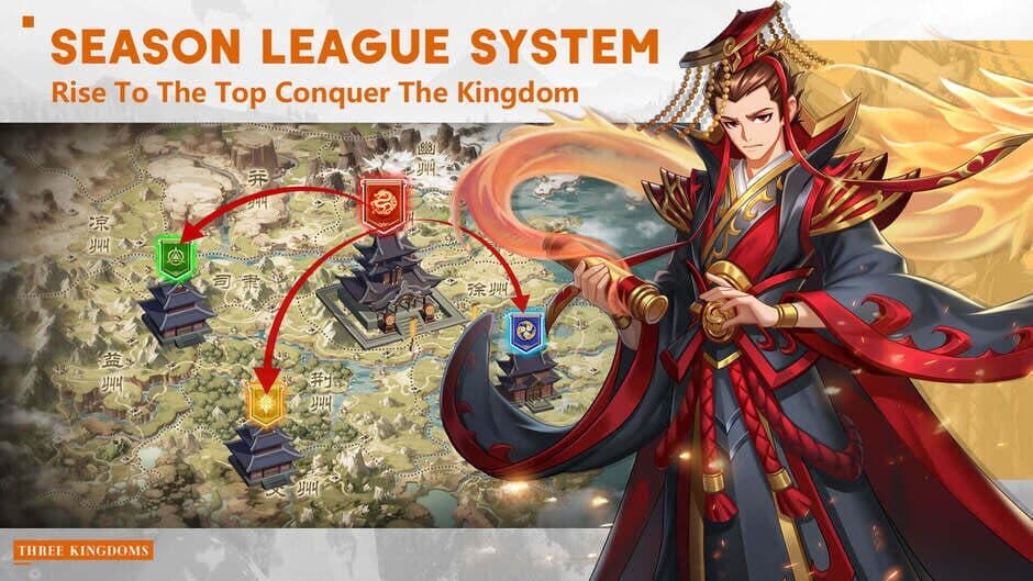 Скриншот 3 из Three Kingdoms: Hero Wars
