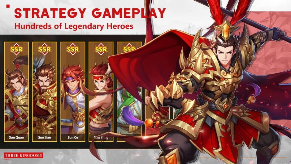Скриншот 4 из Three Kingdoms: Hero Wars
