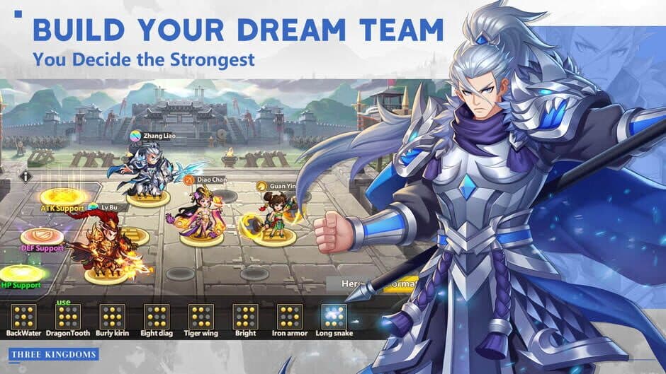 Скриншот 1 из Three Kingdoms: Hero Wars